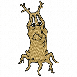 Trees Embroidery Design 3